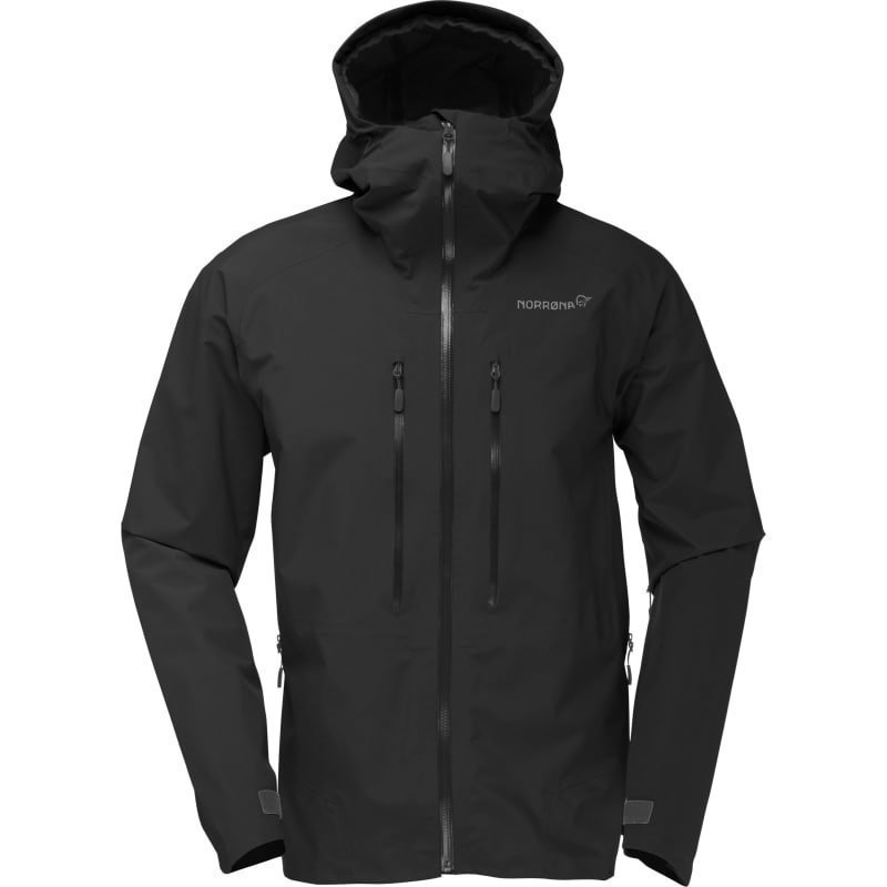 Norrøna Trollveggen Gore-Tex Light Pro Jacket M L Caviar