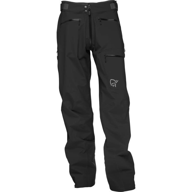 Norrøna Trollveggen Gore-Tex Light Pro Pants Men's L Caviar