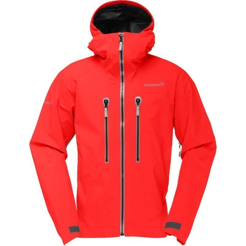 Norrøna Trollveggen Gore-Tex Pro Jacket Men's S Crimson Kick