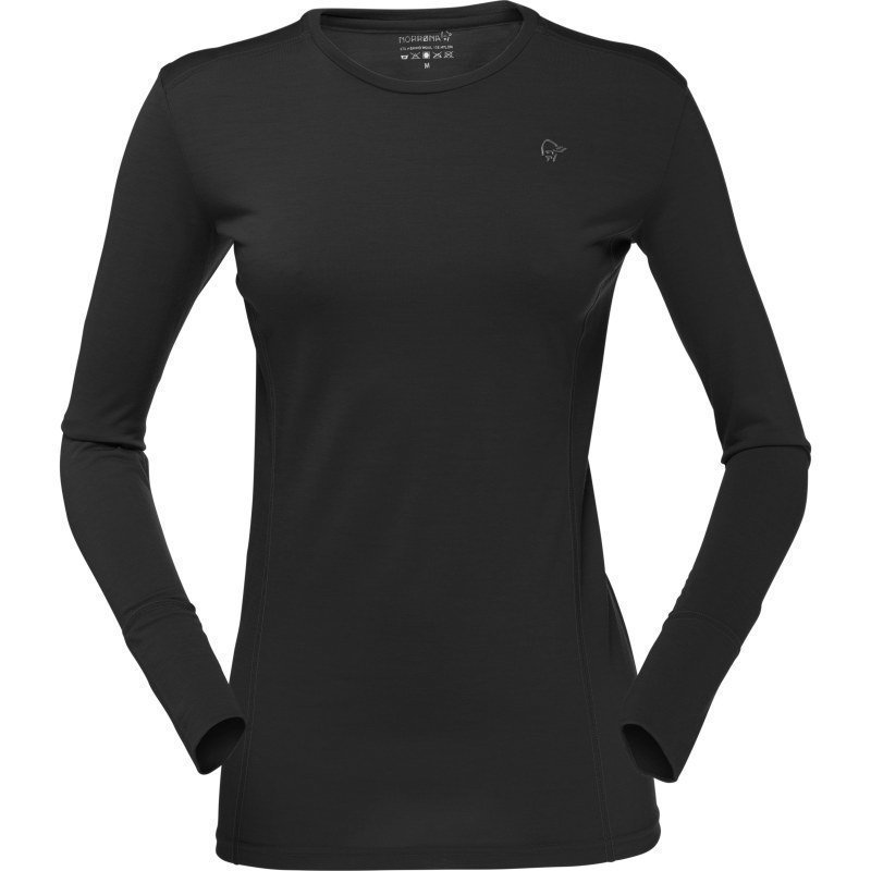 Norrøna Wool Round Neck Women's L Caviar