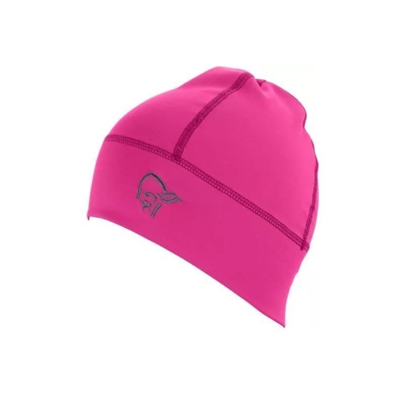 Norrøna falketind Lightweight Powerstretch Beanie 1SIZE Grafitti Pink