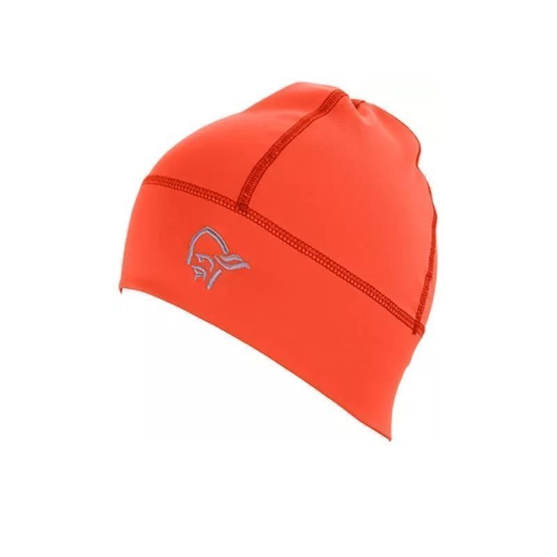 Norrøna falketind Lightweight Powerstretch Beanie 1SIZE Hot Chili