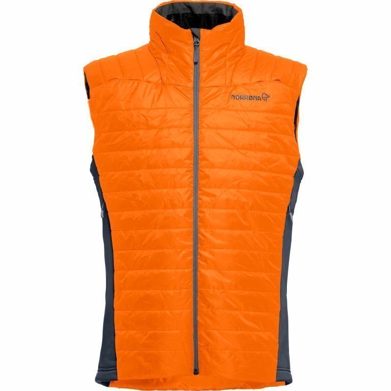 Norrøna falketind Primaloft100 Vest M S Pure Orange