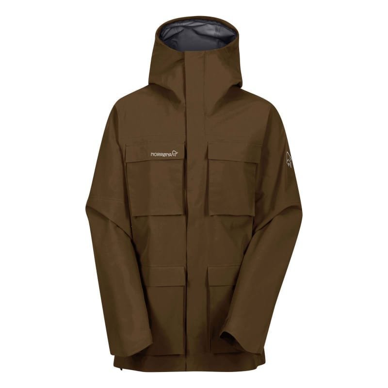 Norrøna svalbard Gore-Tex Jacket Men's L Brown Sugar