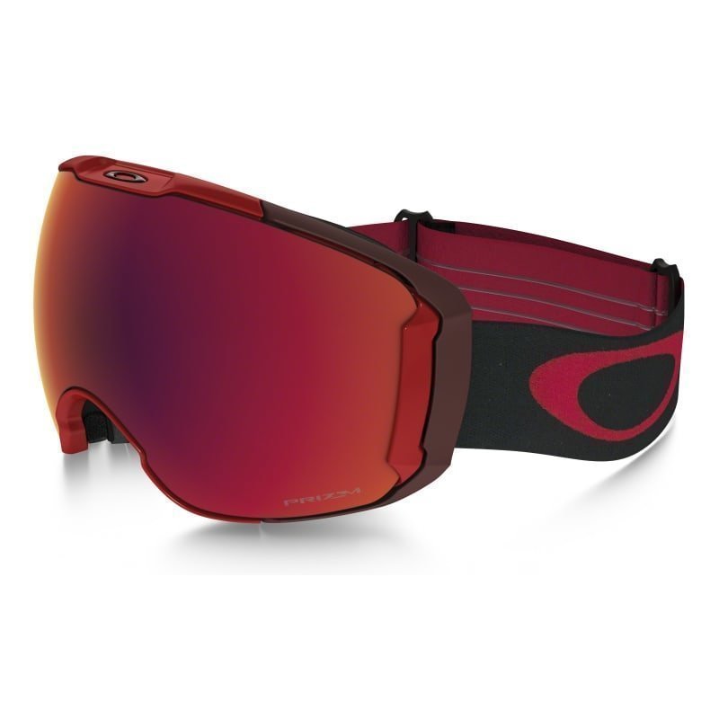 Oakley Airbrake XL 1SIZE Obsessive Lines Red/Prizm Snow