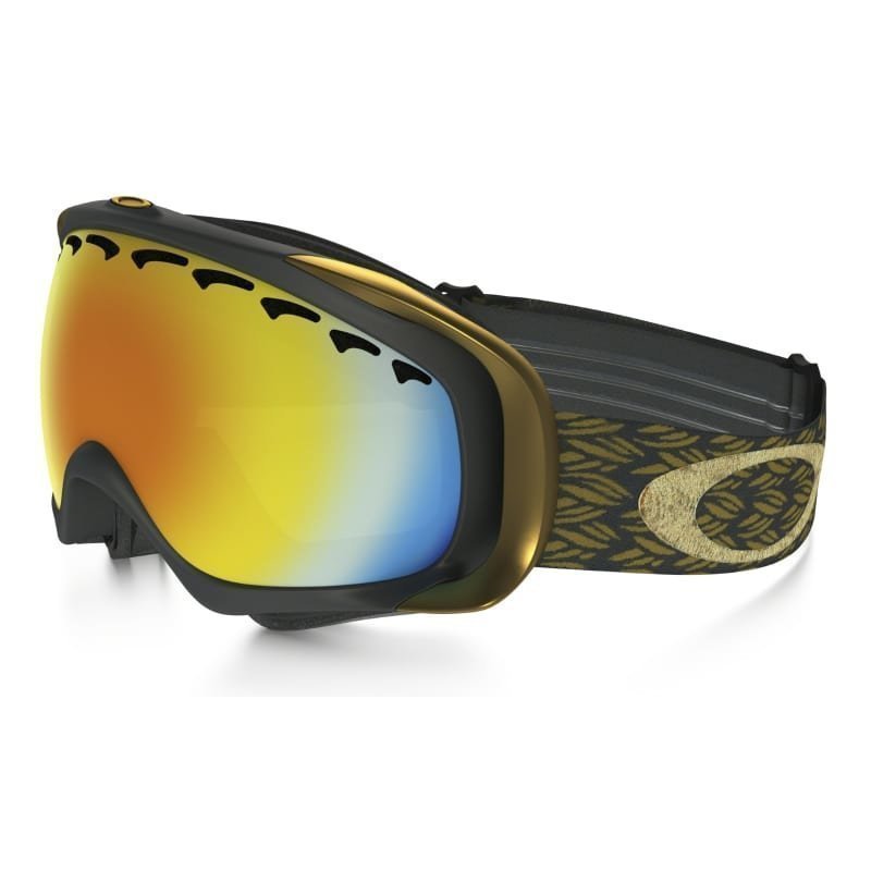 Oakley Crowbar Engine Room Snow Goggle 1SIZE Mimic Knit Burnished/Fire