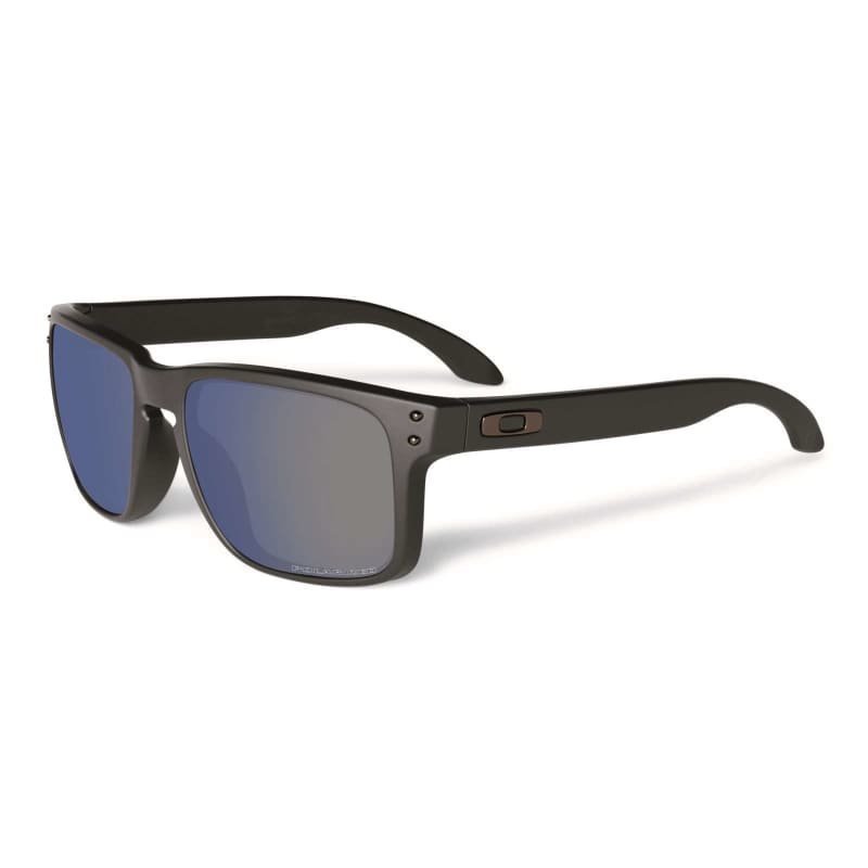 Oakley Holbrook 91-0252 ONESIZE MATTE BLACK ICE IRIDIUM POLAR