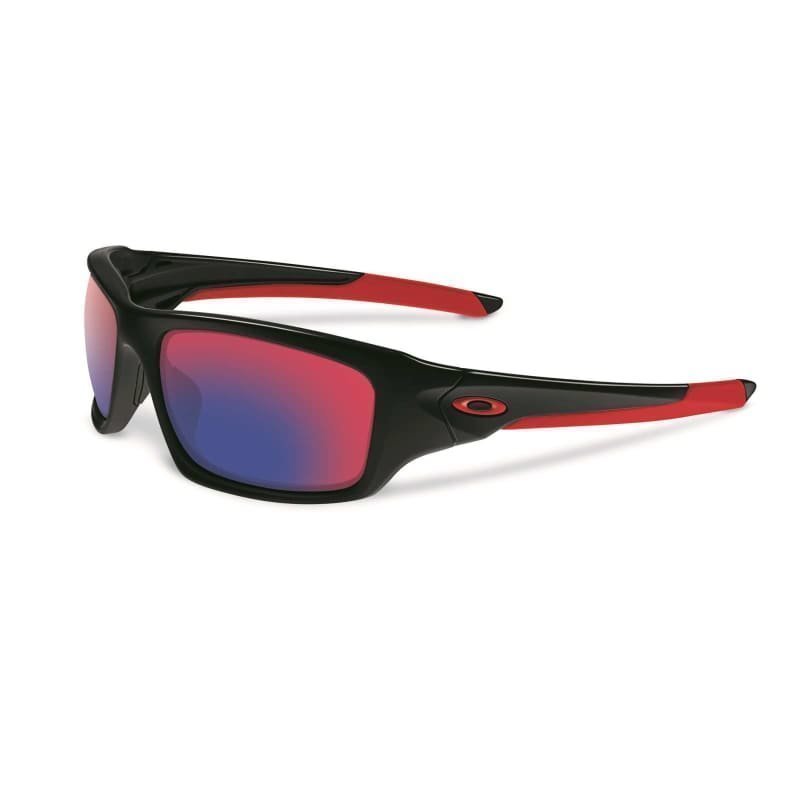 Oakley Valve 9236-02 POLISHED BLACK W/ + RED IRIDIU