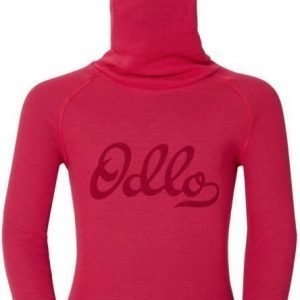 Odlo Kids Warm Shirt plus facemask Punainen 128