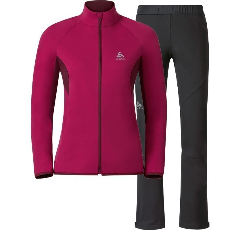 Odlo Set Stryn Women L Sangria/Zinfandel