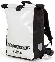 Ortlieb - Messenger Bag vedenpitävä reppu valkoinen