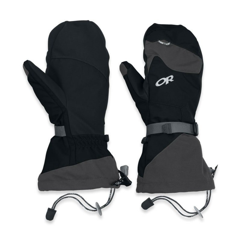 Outdoor Research Meteor Mitts L BLACK/CHARCO