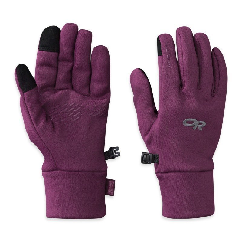 Outdoor Research Pl 100 Sensor Gloves Women's L Elderberry