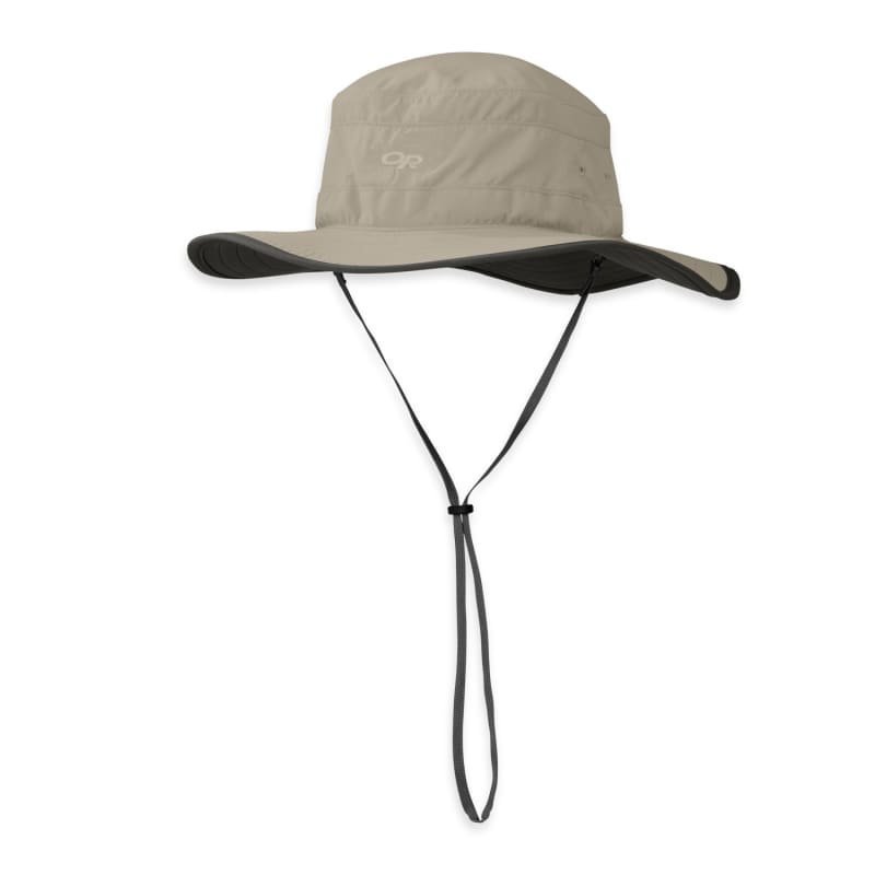 Outdoor Research Solar Roller Hat Women's L KHAKI/DK GRE