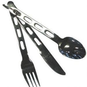 Outwell Cutlery Set ruostumatonta terästä