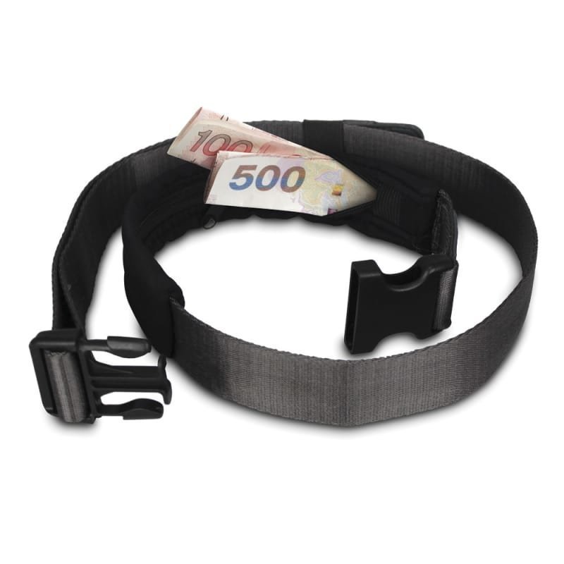 Pacsafe Cashsafe 25 Deluxe Travel Belt Wallet ONESIZE Black