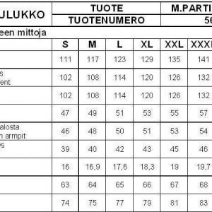 Partiotuote Partiopaita lyhythihainen sininen miesten XXXL