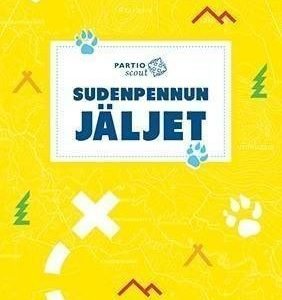 Partiotuote Sudenpennun jäljet -kirja "UUSI"