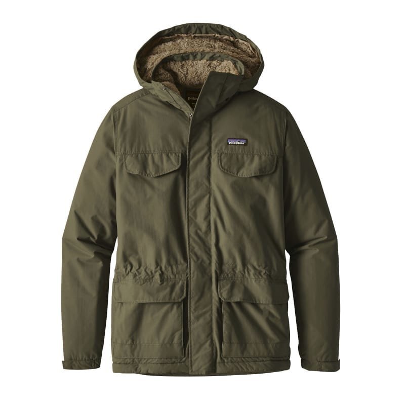 Patagonia Men's Isthmus Parka L Industrial Green