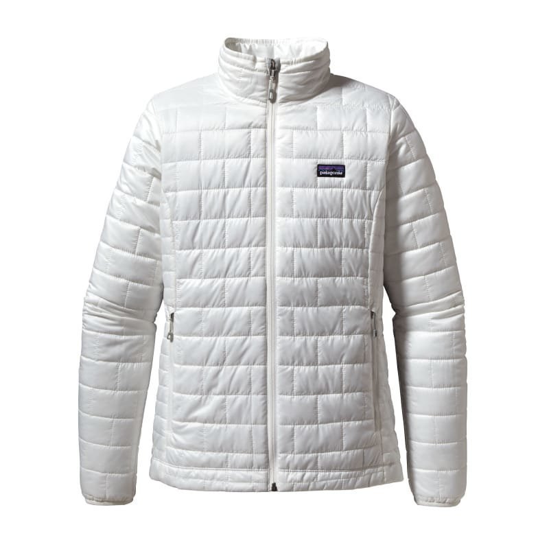 Patagonia Women's Nano Puff Jacket L Birch White