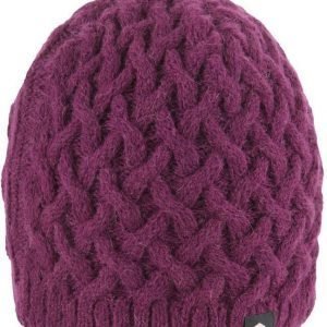 Peak Performance Embo Knit Hat Tummanpunainen S/M