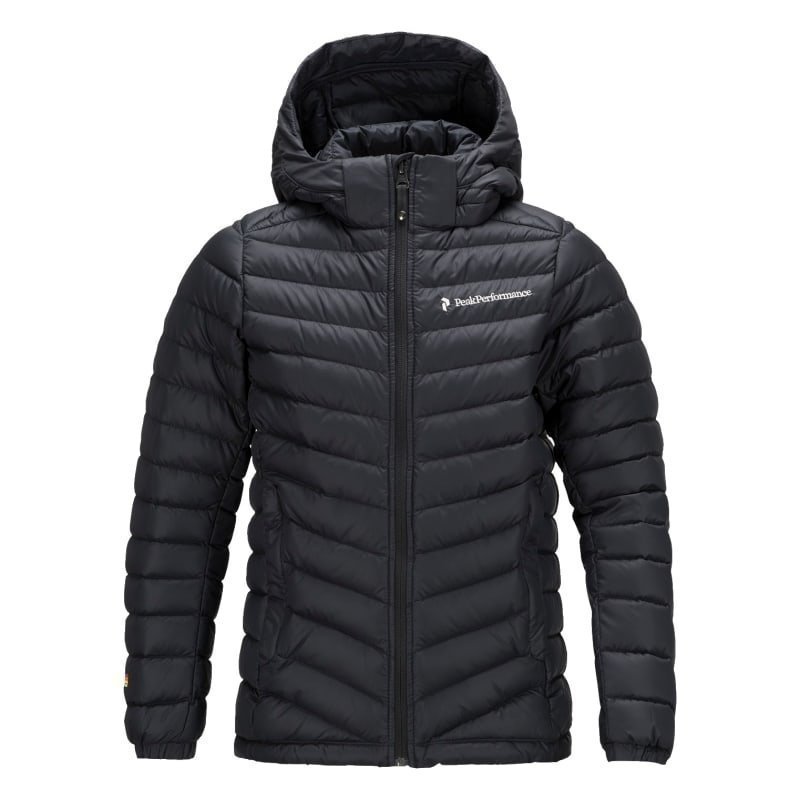 Peak Performance Junior's Frost Down Hood Jacket 130 Black