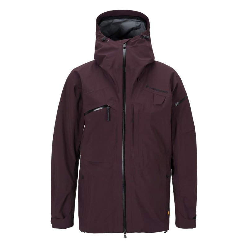 Peak Performance Men's Heli Alpine Jacket L Mahogany