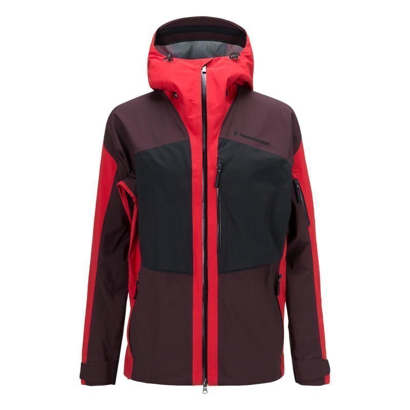 Peak Performance Men's Heli Gravity Jacket M Mahogany