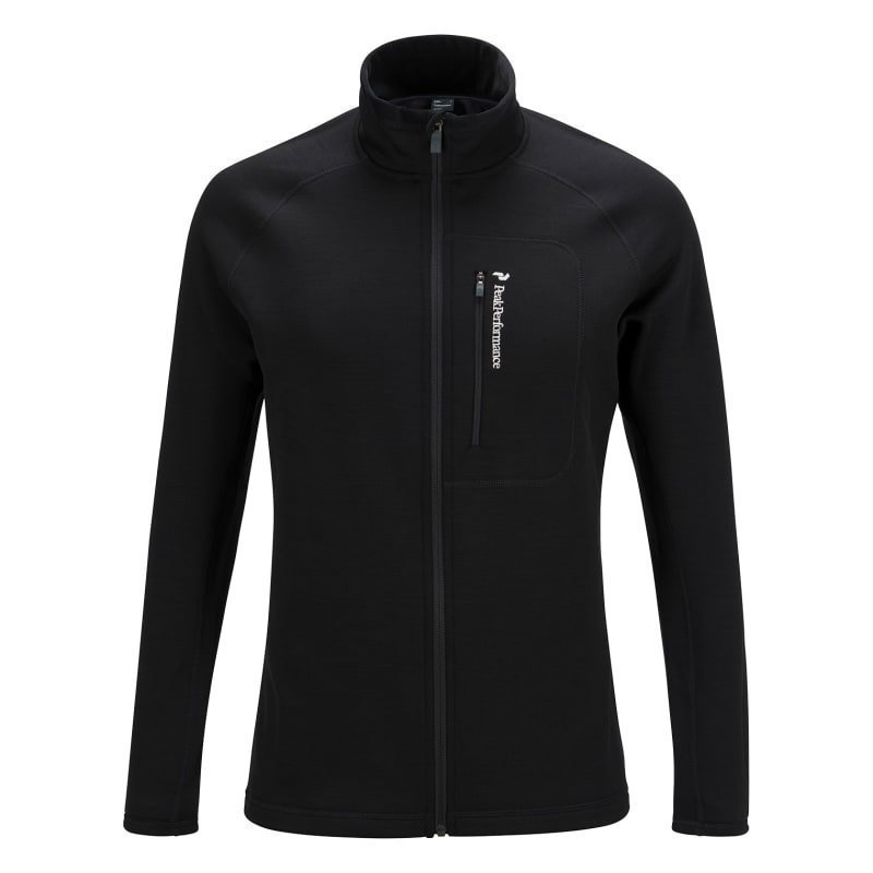 Peak Performance Men's Heli Zipped Mid-Layer L Black