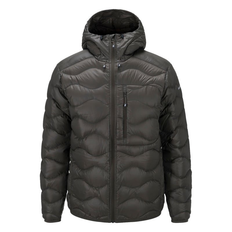 Peak Performance Men's Helium Hooded Jacket L Black Olive