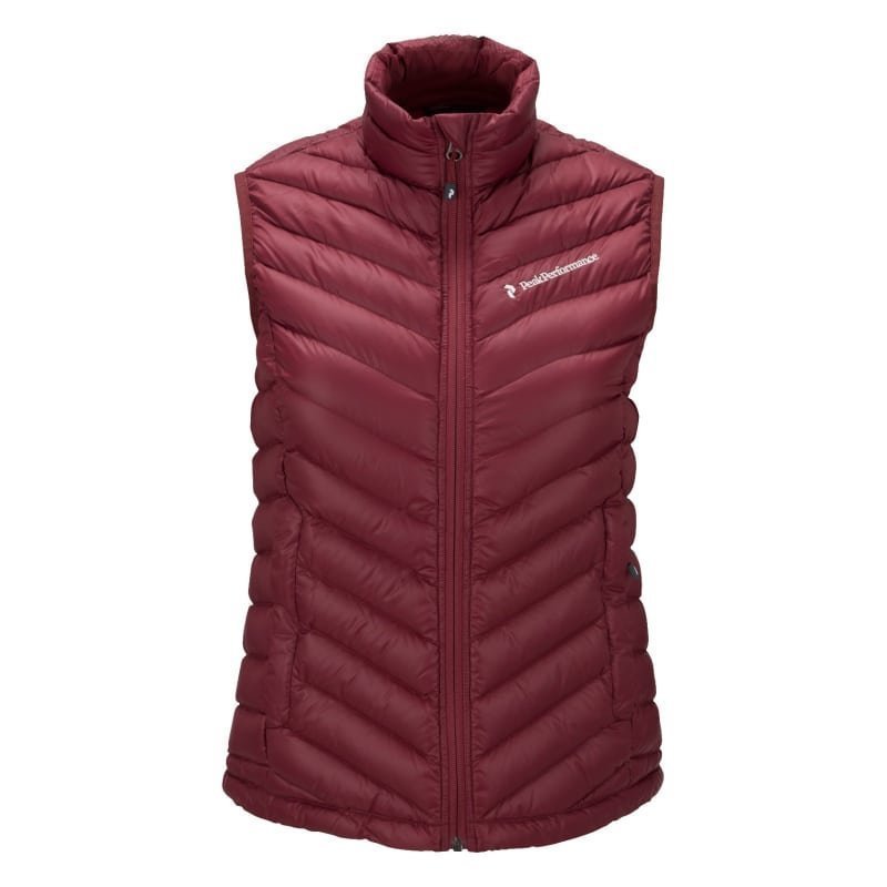 Peak Performance Women's Frost Down Liner Vest L Cabernet