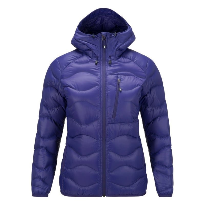 Peak Performance Women's Helium Hooded Jacket L Deep Violet