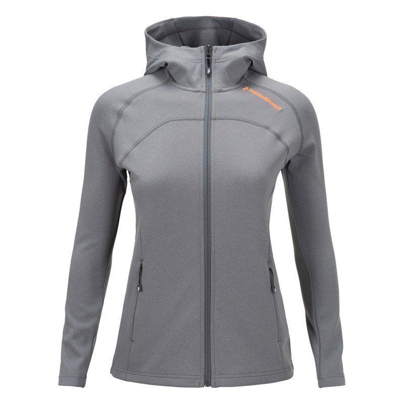 Peak Performance Women's Kate Zipped Hood Mid-Layer