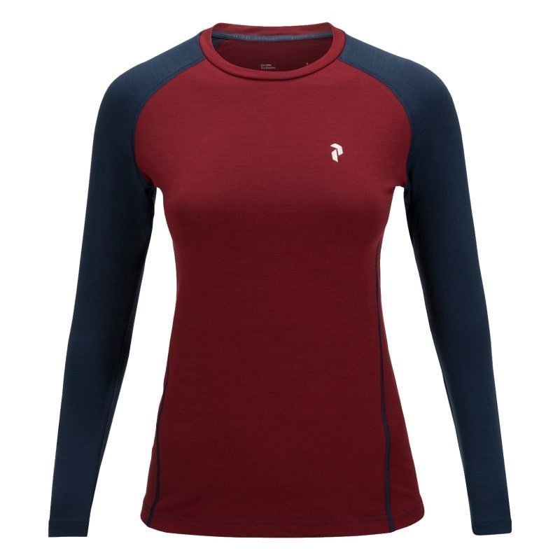 Peak Performance Women's Multi LS Base Layer L Cabernet