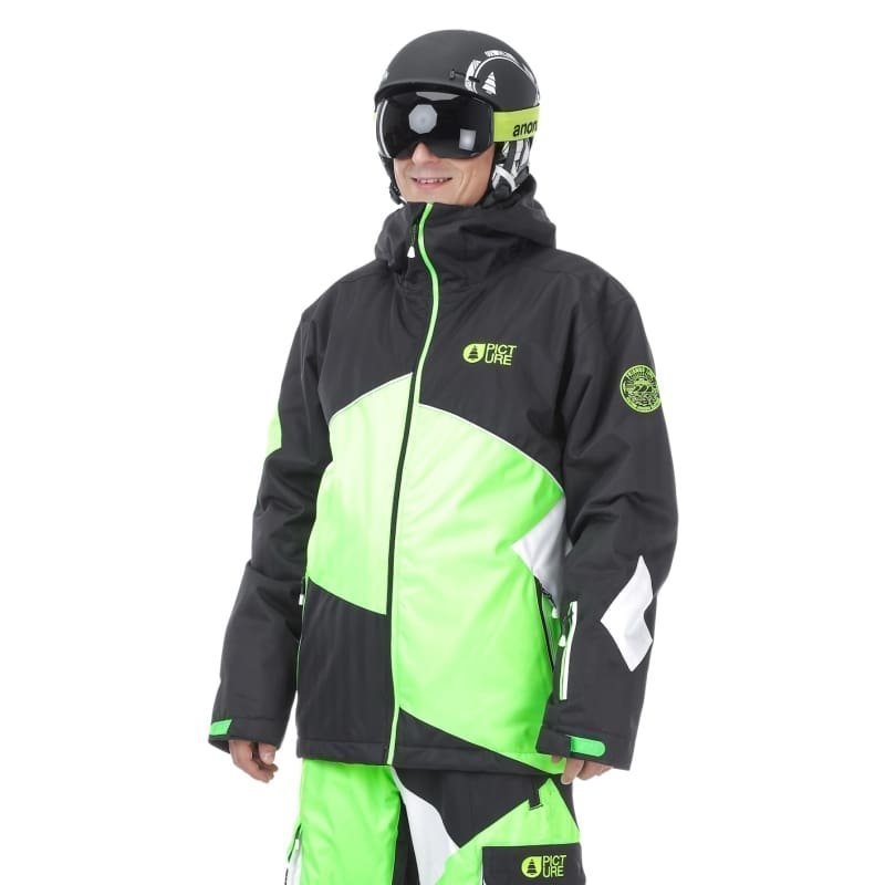 Picture Organic Clothing Styler Jacket M Black/Neon Green/White