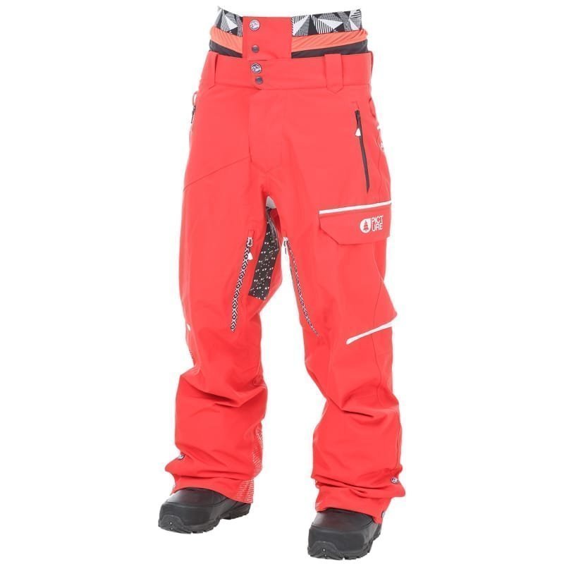 Picture Organic Clothing Track Pant L Red