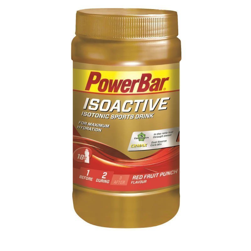 Powerbar IsoActive (Jar) 600g 1SIZE Red Fruit Punch