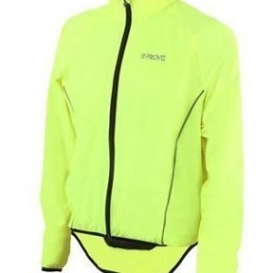 Proviz Windproof pakattava huomiotakki keltainen miehet