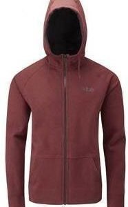 Rab Approach Hoody Tummanpunainen L