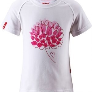Reima Leitha T-Shirt Valkoinen 110