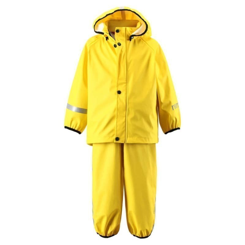 Reima Tihku Rain outfit 116 Yellow