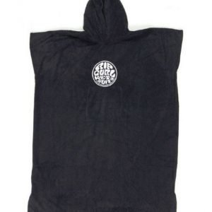 Rip Curl Wetty Hooded Towel Black Puettava pyyhe / ponzo