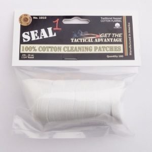 SEAL 1 100% Cotton Cleaning Patches 100 kpl pussi