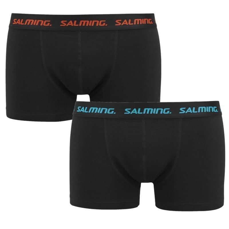 Salming Brunswick boxer 2-pack L Black