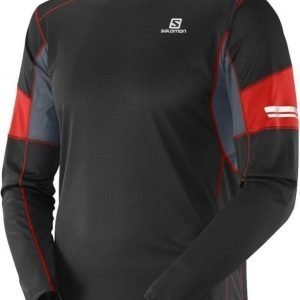 Salomon Agile LS Men Musta XL