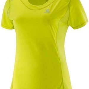 Salomon Agile SS Tee Women's Keltainen L