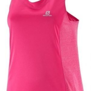 Salomon Agile Tank W Pink XS