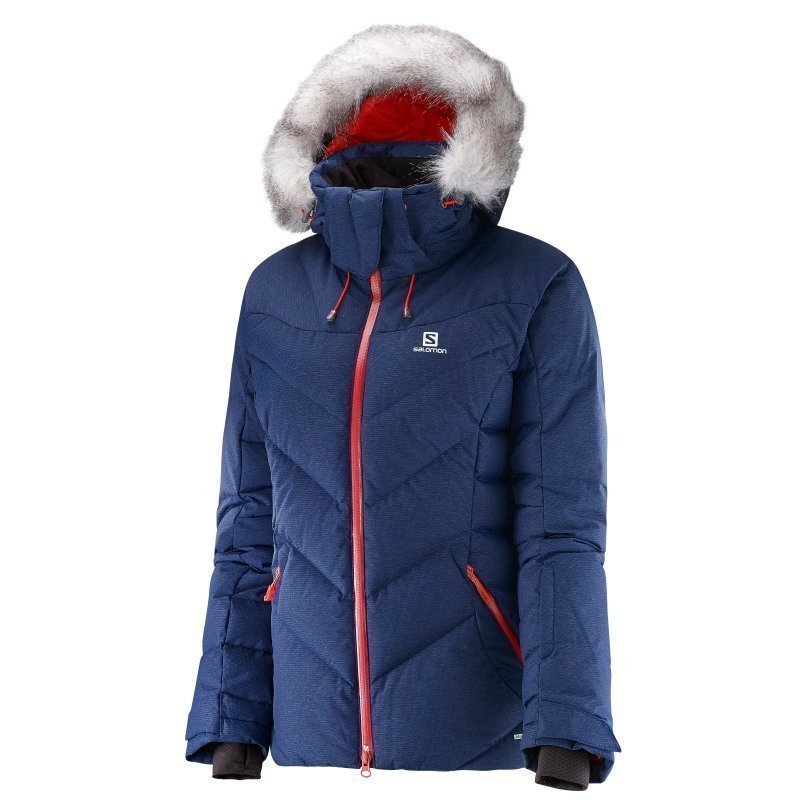 Salomon Icetown Jacket W L Wisteria Navy