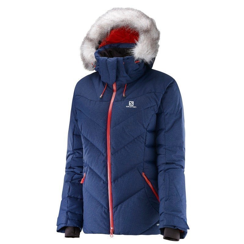 Salomon Icetown Jacket W M Wisteria Navy