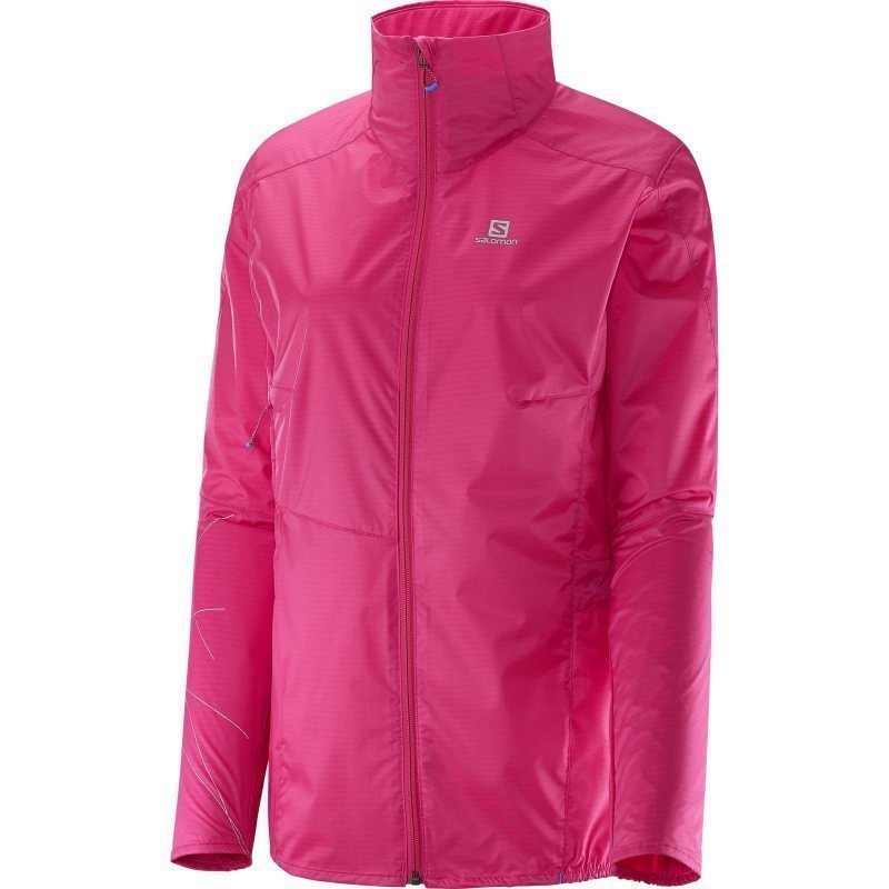 Salomon Park Wp Jacket Women's L HOT PINK